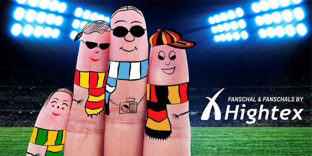 Fanschal gestrickt vom Fanschal Hersteller - Fanschalstrickerei